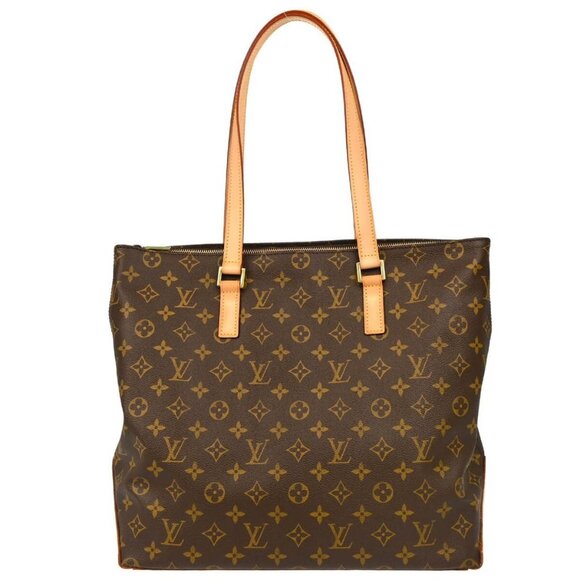 Louis Vuitton Monogram Cabas Mezzo Tote Handbag M51151 TH0012 194187 - Picture 1 of 10